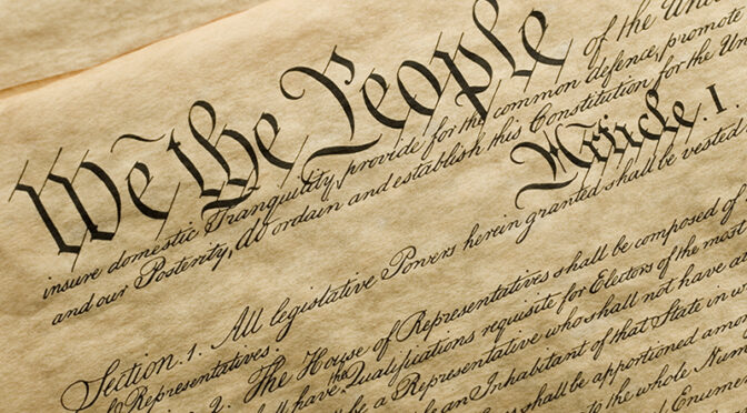 The Constitution of the United States of America—Extraordinary Ordinary Things￼